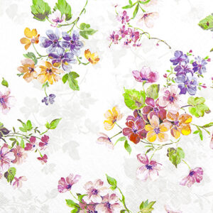 Servíettur Blooming 33x33 (12)