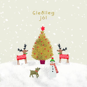 Serv. Gleðileg jól 33x33 20stk (12)