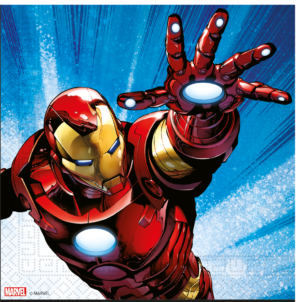 Servíettur Avengers Evergreen 20stk 33x33 (12)