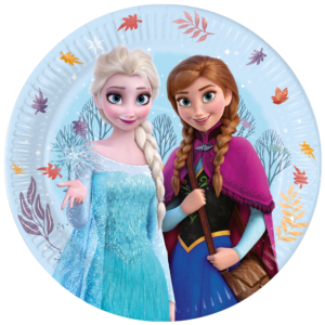 Pappadiskar Frozen Idyllic Wonder 23cm 8st (12)