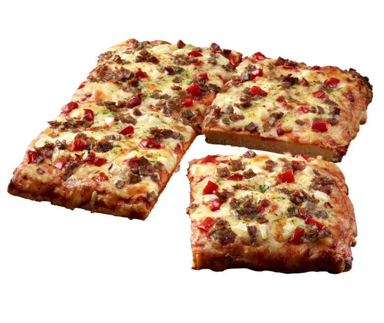 Stabburet Firkant pizza Biff 10x700g