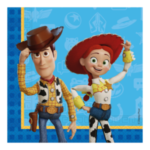 Servíettur Toy story 5 on a mission 33x33 20st (12)