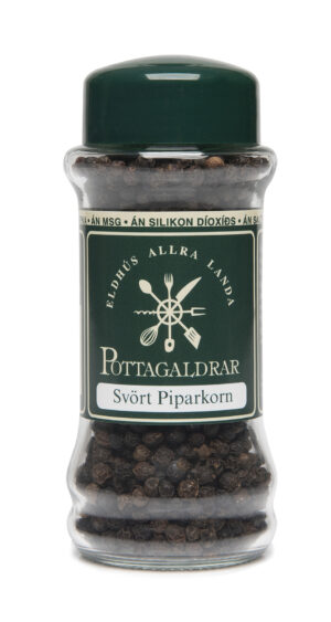 Pottag.  Svört piparkorn, glas, 55g (5)