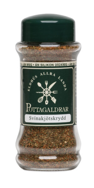 Pottag.  Svínakjötskrydd, glas, 27g (5)