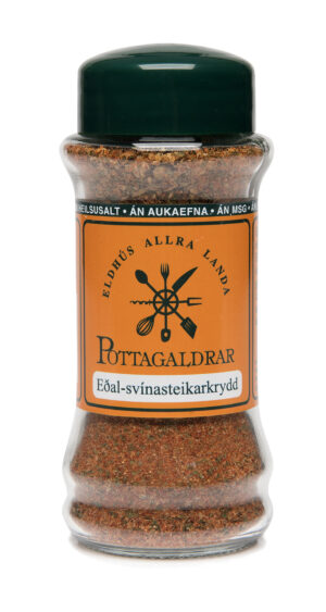 Eðal-svínasteikarkrydd, glas, 75g (5)