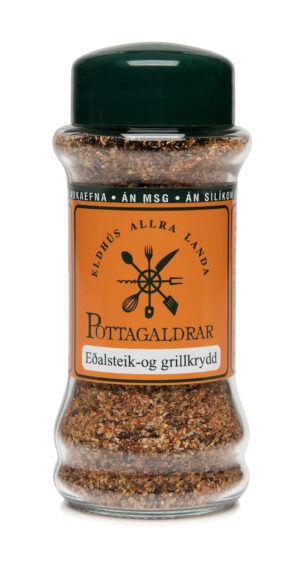 Eðalsteik- og grillkrydd, glas, 76g (5)
