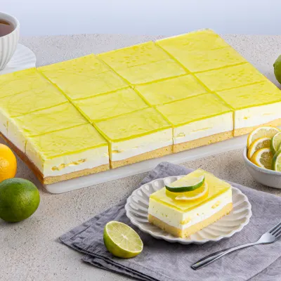 Lemon-lime cake 2100g / 16 slices (3 saman í kassa)