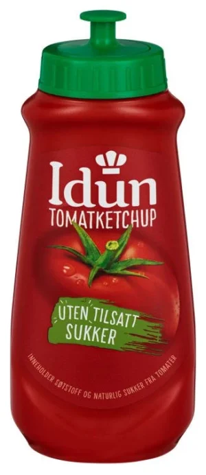 Idun Tómatsósa sykurlaus 510g  (9)